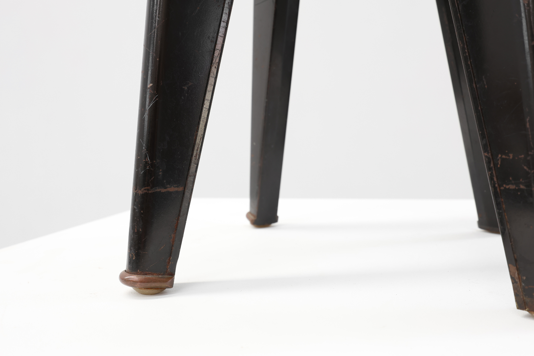 Iconic Clemenceau stool by André Domin and Marcel Genevière, France  1957thumbnail